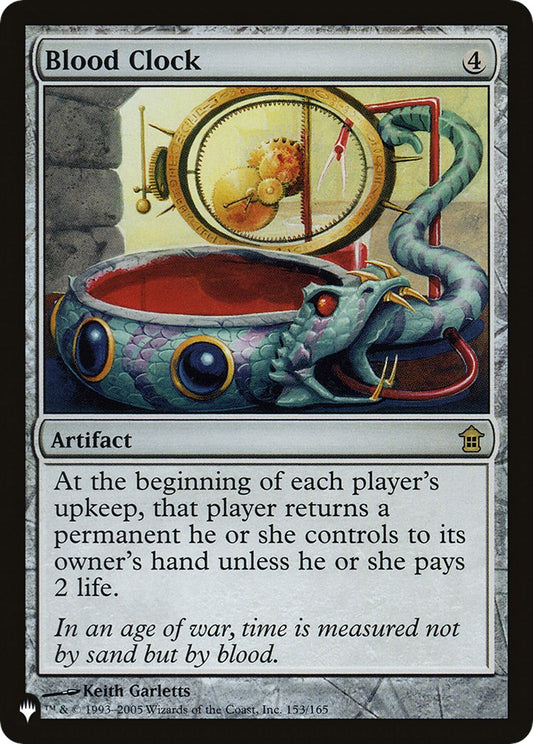 Blood Clock [LIST - 153/165]