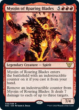 Myojin of Roaring Blades [NEC - 36]