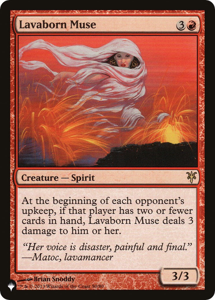 Lavaborn Muse [LIST - 50/80]