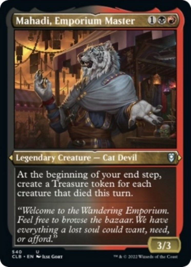 Mahadi Emporium Master Foil Etched