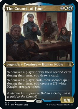 The Council of Four (Foil Etched)