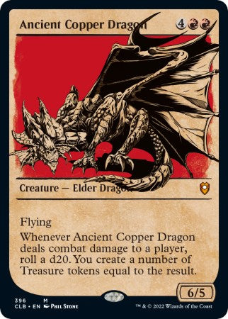 Ancient Copper Dragon (Showcase) [CLB - 396]