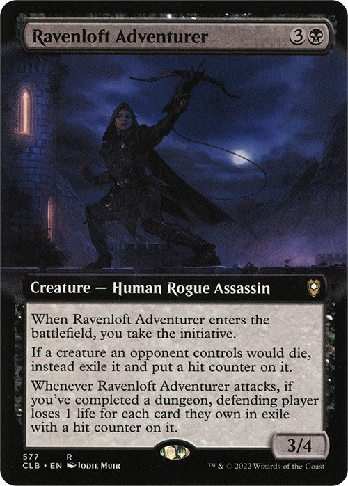 Ravenloft Adventurer (Extended Art) [CLB - 577]