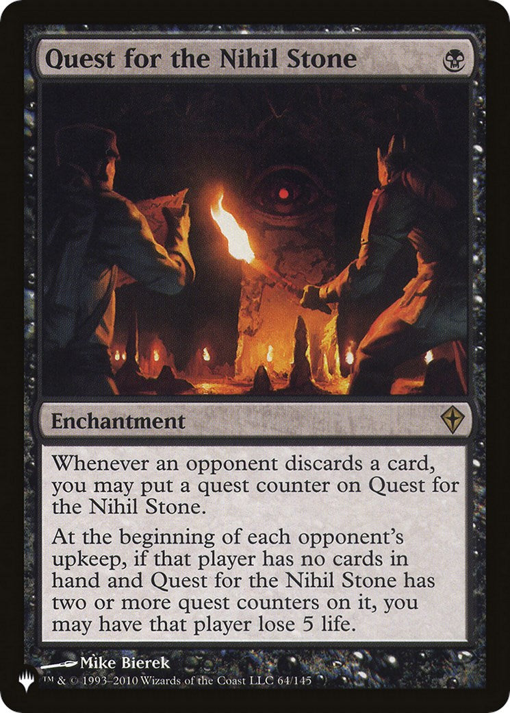 Quest for the Nihil Stone [LIST - 64/145]