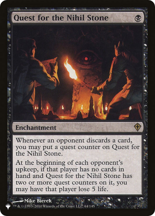 Quest for the Nihil Stone [LIST - 64/145]