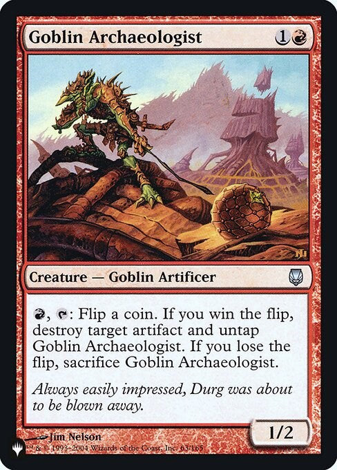 Goblin Archaeologist [LIST - 63]
