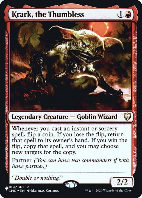 Krark, the Thumbless [LIST - 189]