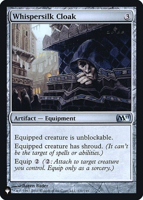 Whispersilk Cloak (M11) [LIST - 221]