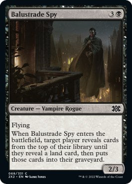 Balustrade Spy [2X2 - 68]