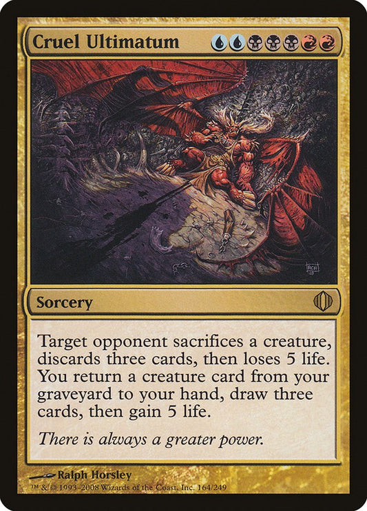 Cruel Ultimatum [ALA - 164]
