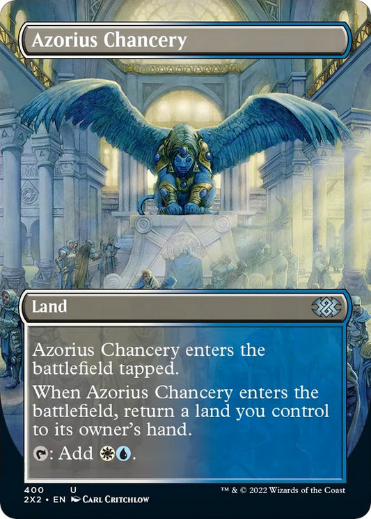 Azorius Chancery (Borderless) [2X2 - 400]