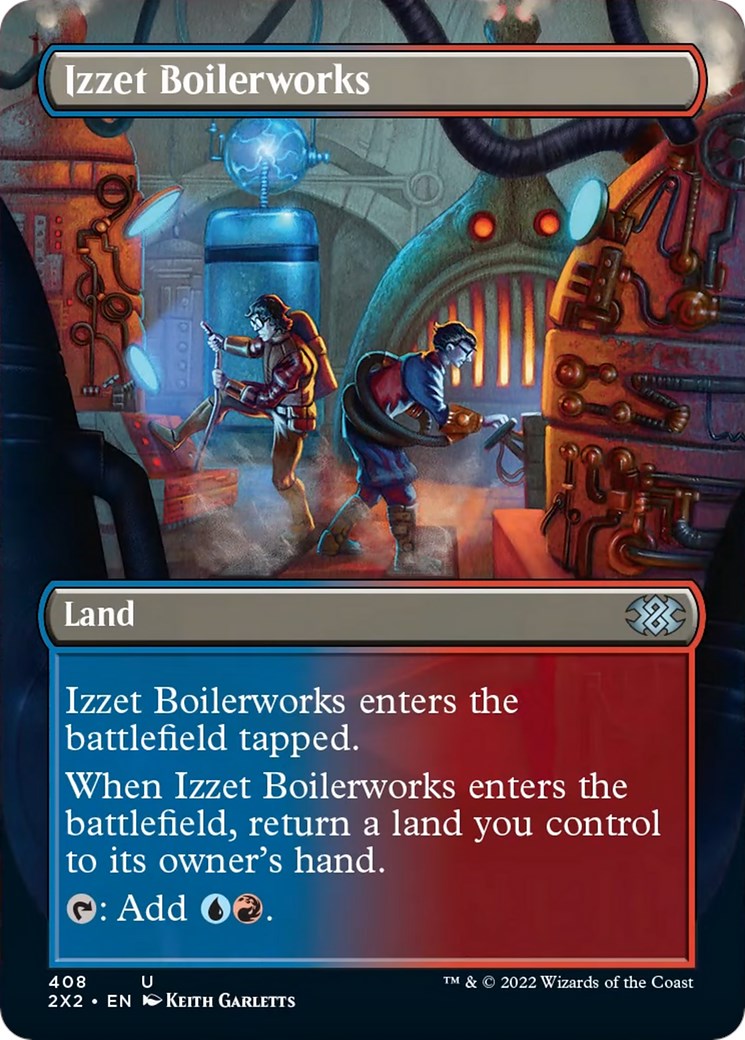 Izzet Boilerworks (Borderless) [2X2 - 408]