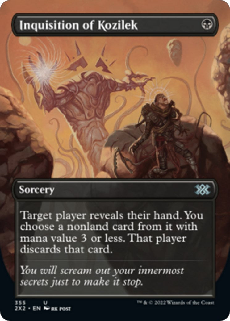 Inquisition of Kozilek (Borderless) [2X2 - 355]