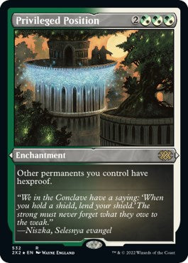 Privileged Position (Foil Etched) [2X2 - 532]