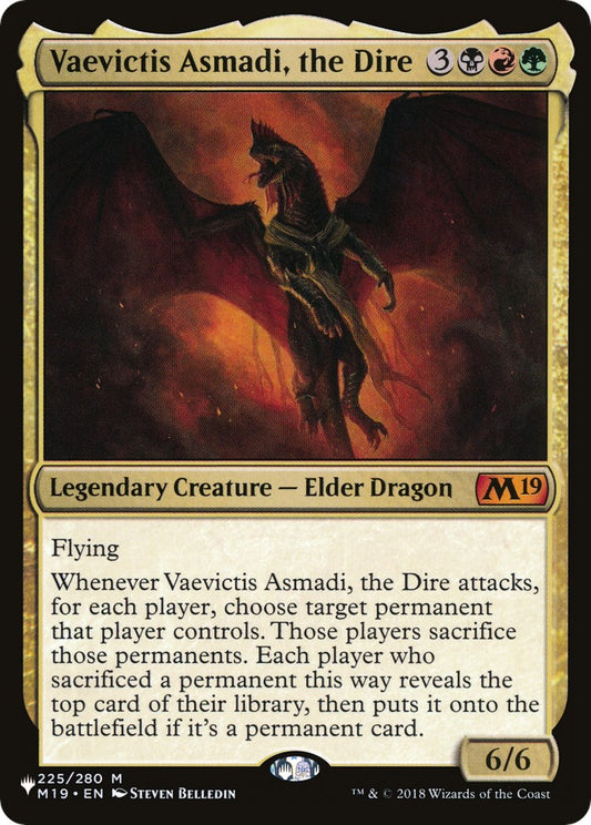 Vaevictis Asmadi, the Dire [LIST - 225/280]