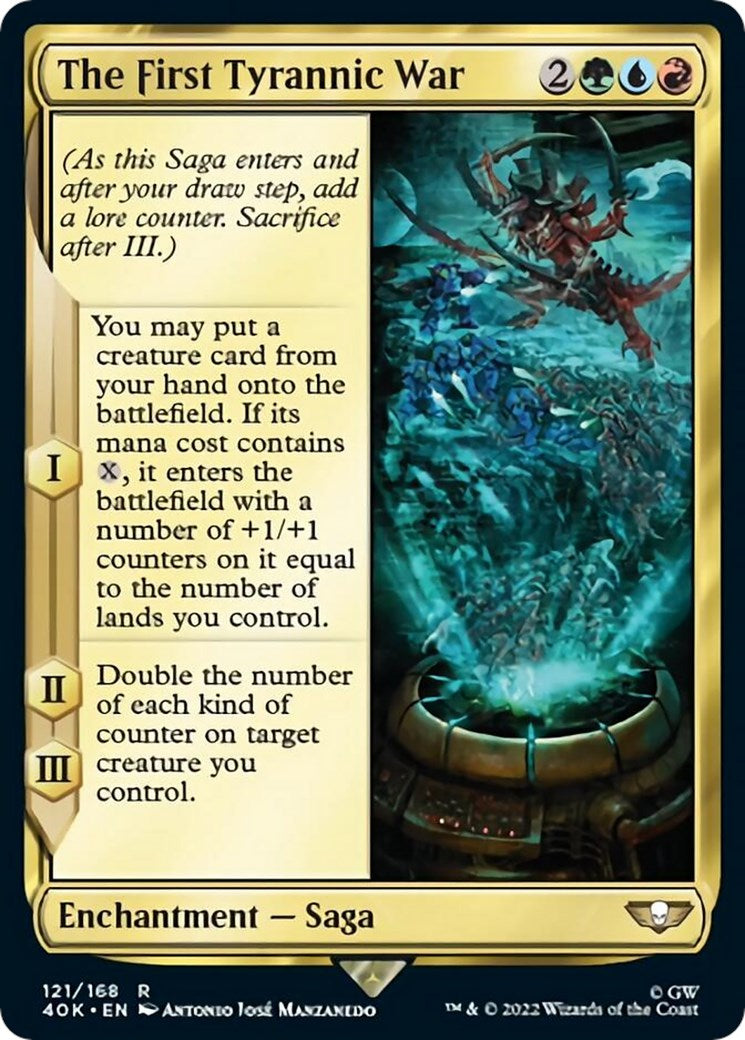 The First Tyrannic War (Surge Foil) [40K - 121]