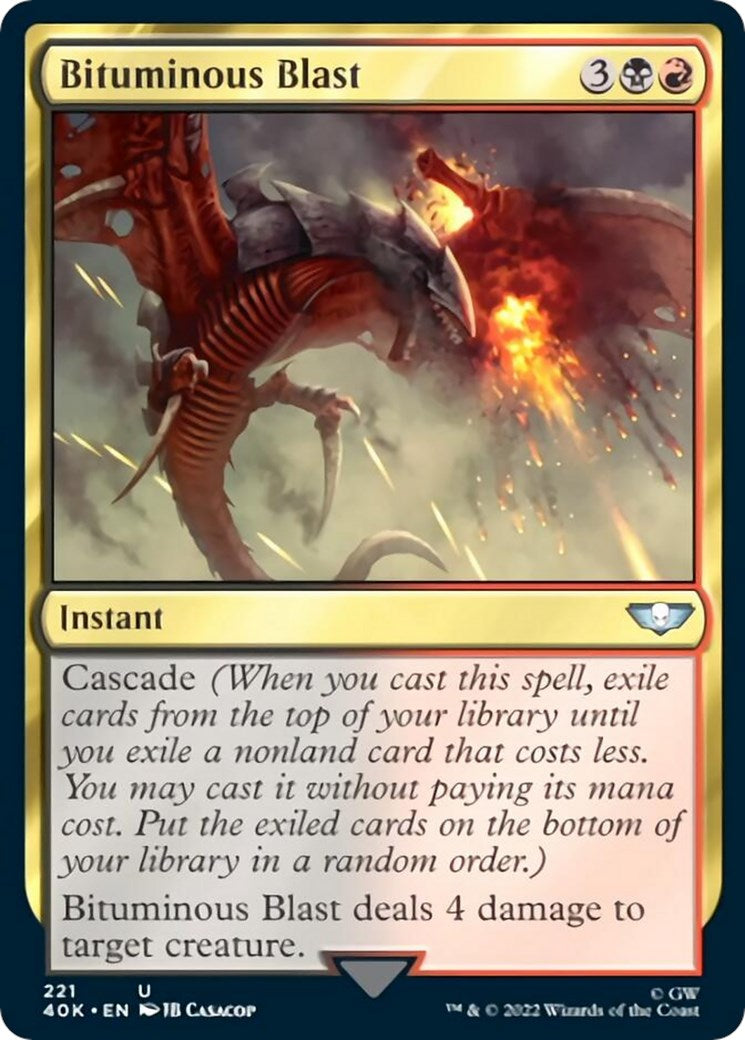 Bituminous Blast [40K - 221]