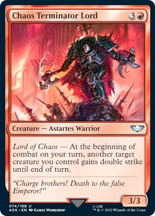 Chaos Terminator Lord [40K - 74]