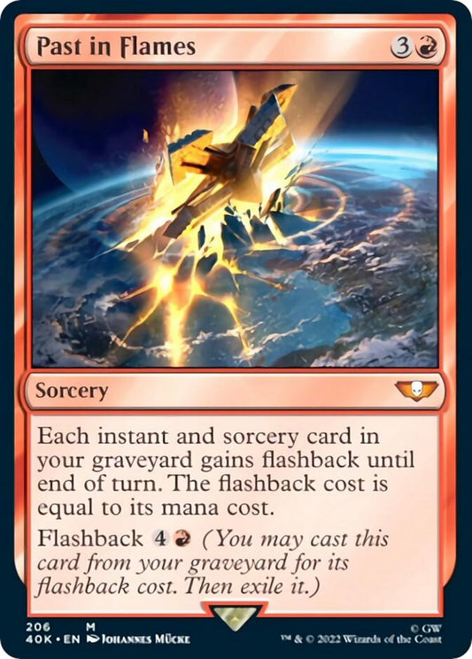Past in Flames (Surge Foil) [40K - 206]