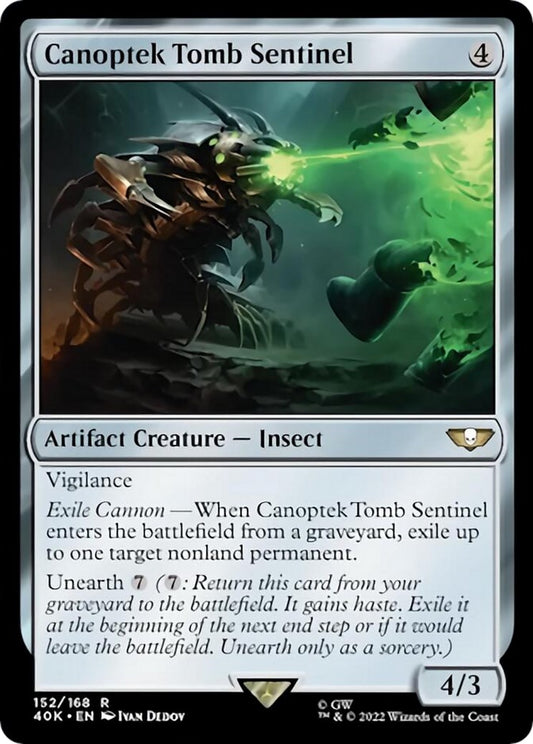 Canoptek Tomb Sentinel (Surge Foil) [40K - 152]