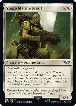 Space Marine Scout [40K - 15]