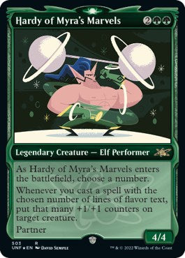 Hardy of Myra's Marvels (Showcase) (Galaxy Foil) [UNF - 503]