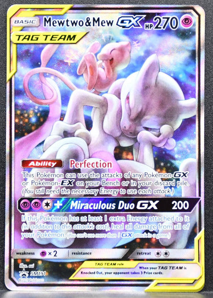 Pokémon Mewtwo & Mew GX Sun & Moon: Promos SM191 LP English