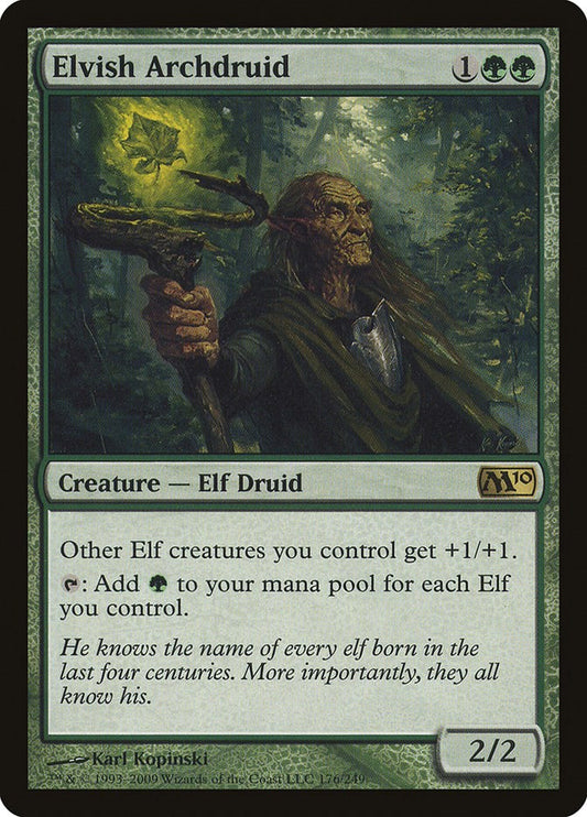 Elvish Archdruid [M10 - 176]