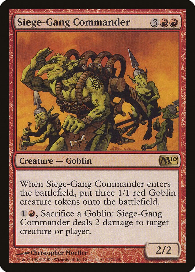 Siege-Gang Commander [M10 - 157]