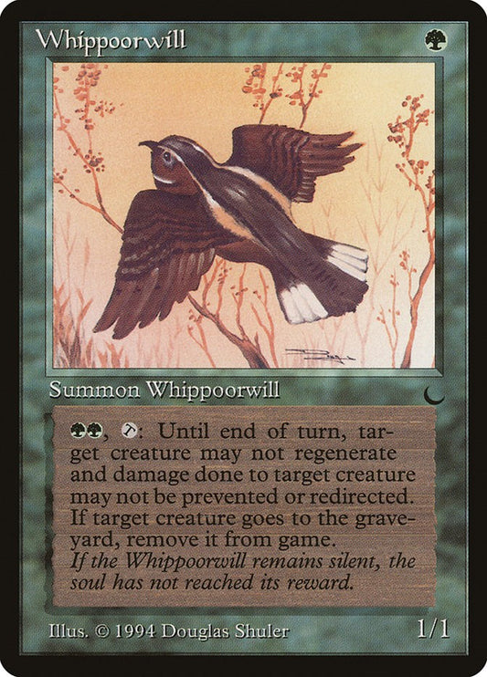 Whippoorwill [DRK - N/A]