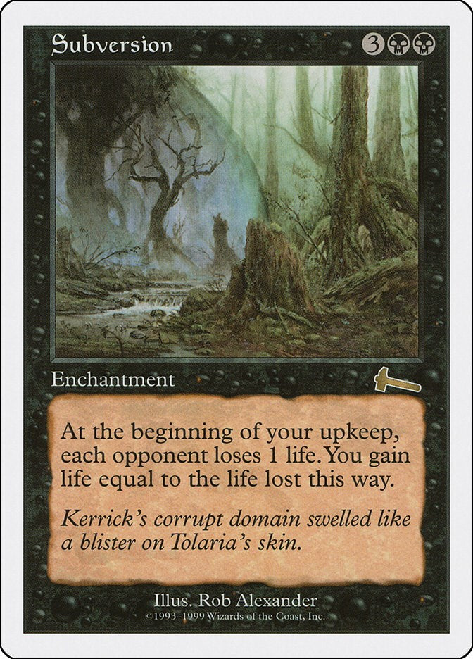 Subversion [BRB - N/A]