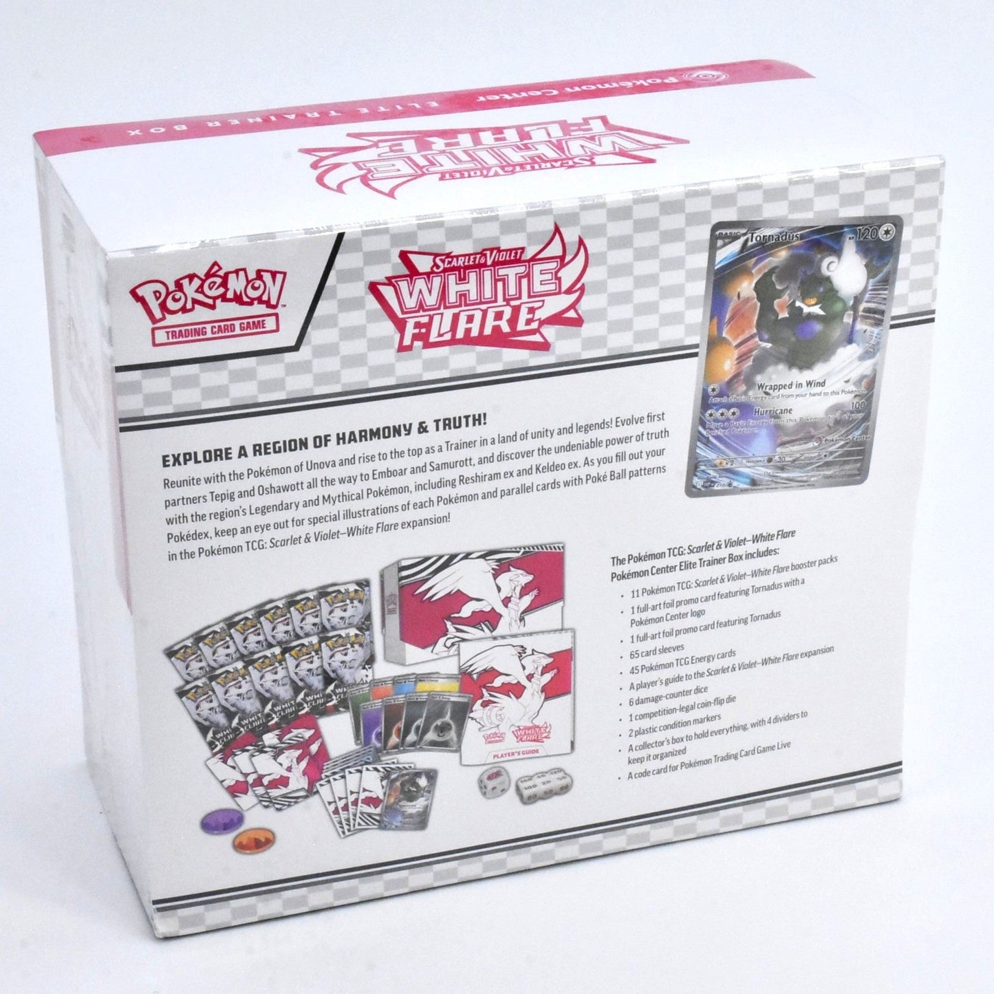 Pokémon TCG SEALED WHITE FLARE Pokemon Center ETB Elite Trainer Box New