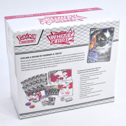 Pokémon TCG SEALED WHITE FLARE Pokemon Center ETB Elite Trainer Box New