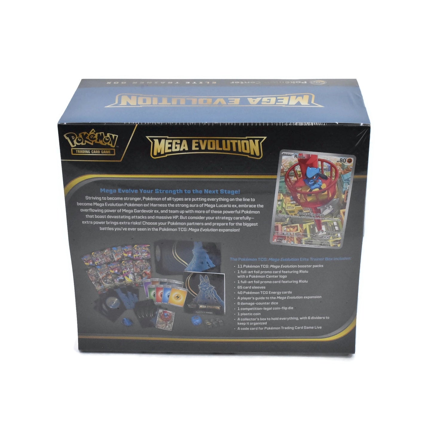 Pokémon TCG SEALED MEGA EVOLUTION #2 Pokemon Center ETB Elite Trainer Box New