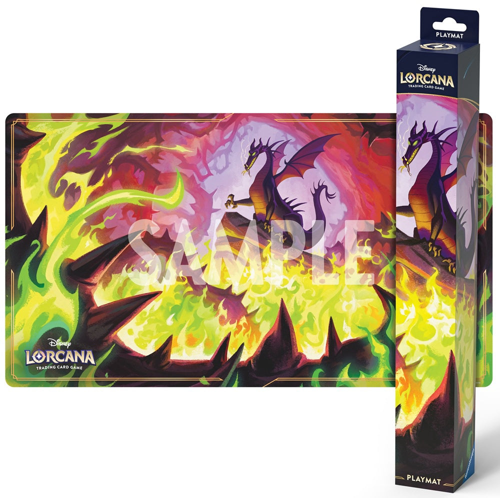 Disney Lorcana Playmat Set 11 Dragon Fire (PRE ORDER)