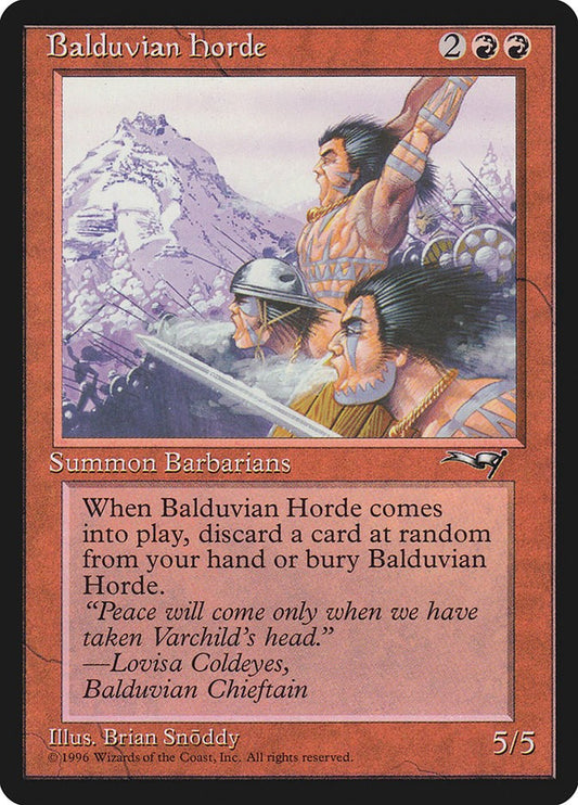 Balduvian Horde [ALL - N/A]