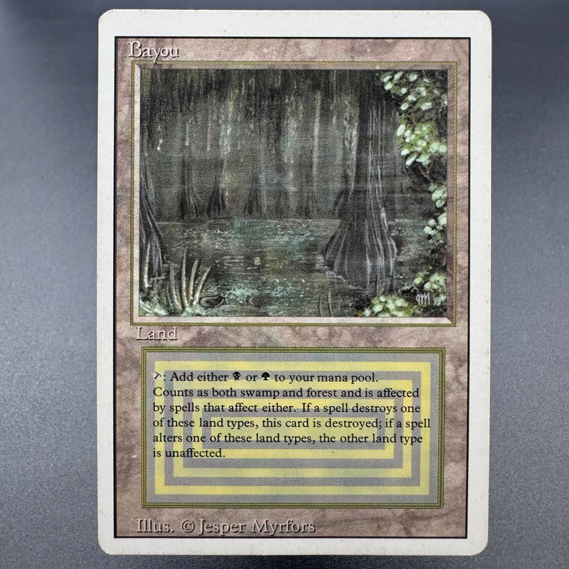 MTG Bayou Revised Edition HP