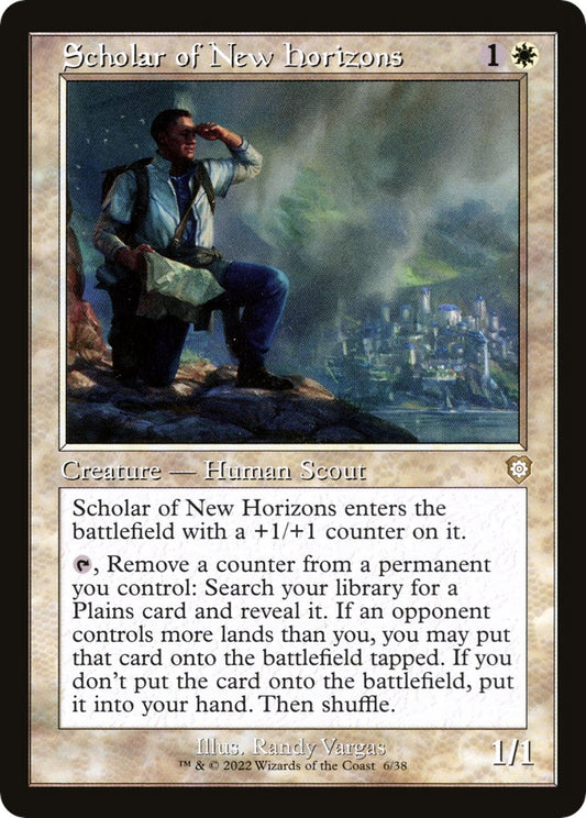 Scholar of New Horizons (Retro Frame) [BRC - 6]