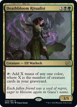 Deathbloom Ritualist [BRO - 208]