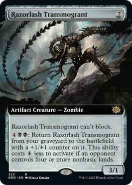 Razorlash Transmogrant (Extended Art) [BRO - 333]