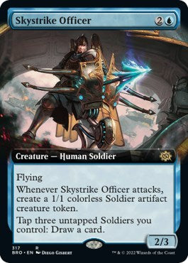 Skystrike Officer (Extended Art) [BRO - 317]
