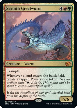 Sarinth Greatwurm [BRO - 220]