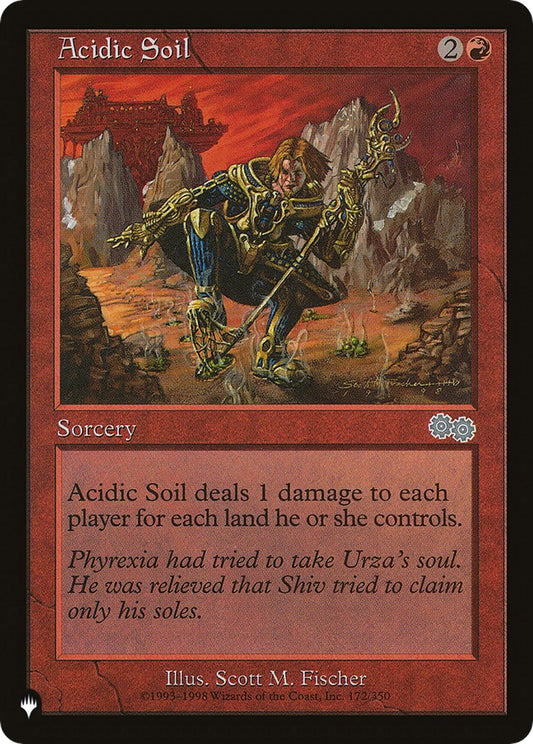 Acidic Soil [LIST - 172/350]