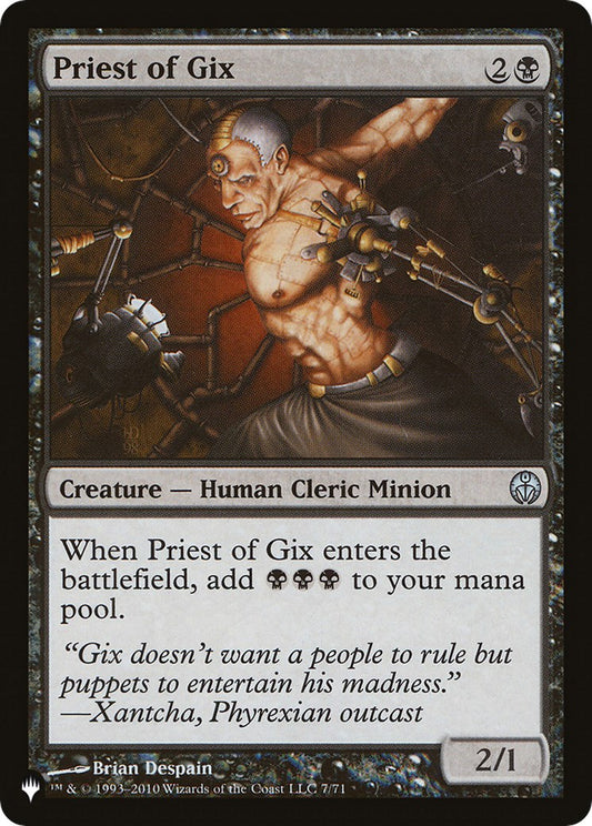 Priest of Gix [LIST - Jul-71]