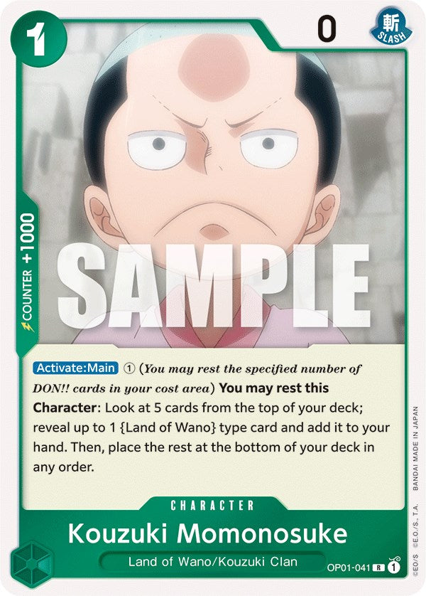 Kouzuki Momonosuke [OP01 - 041]