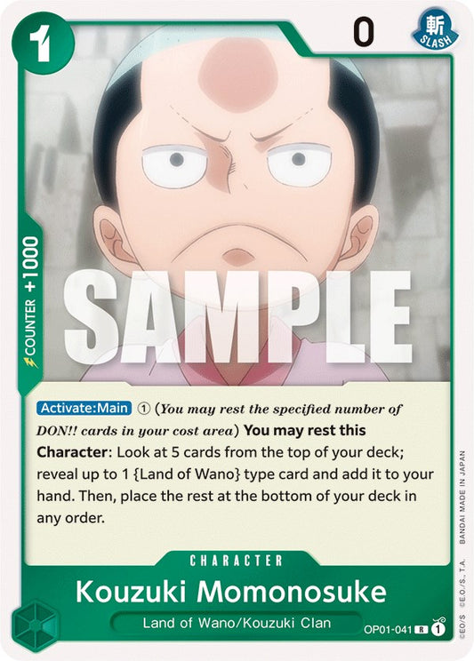 Kouzuki Momonosuke [OP01 - 041]