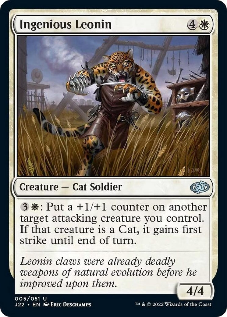 Ingenious Leonin [J22 - 5]