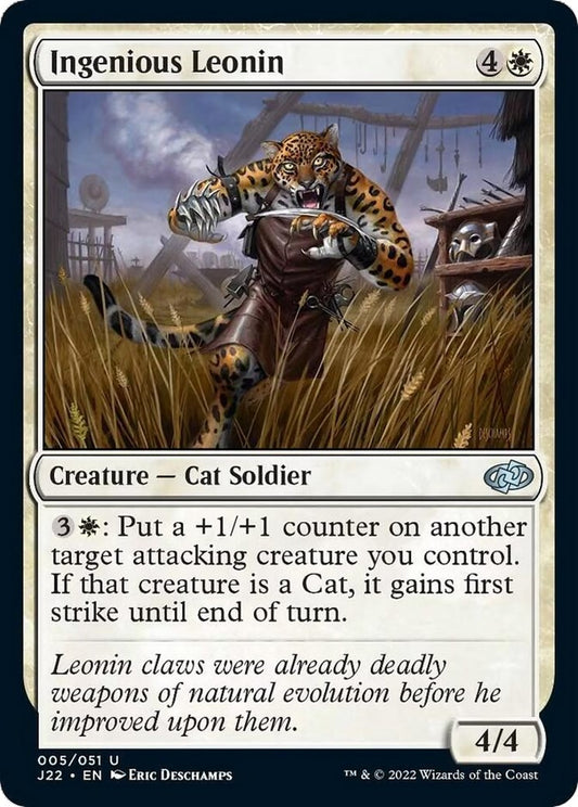 Ingenious Leonin [J22 - 5]