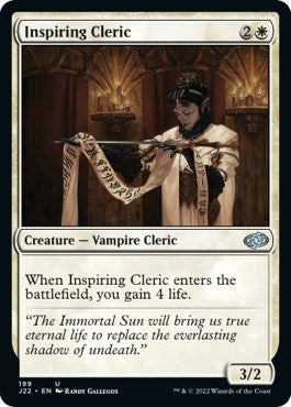 Inspiring Cleric [J22 - 199]