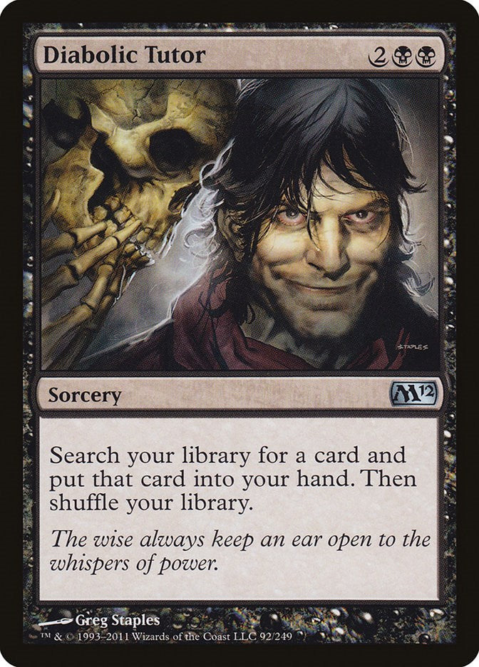 Diabolic Tutor [M12 - 92]